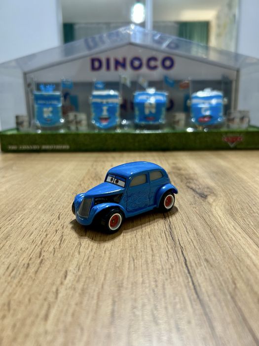 Auta Cars Disney Pixar Mattel Hot Rod River Scott