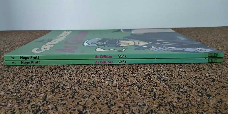 2 BDs - Corto Maltese: As Célticas (história completa)