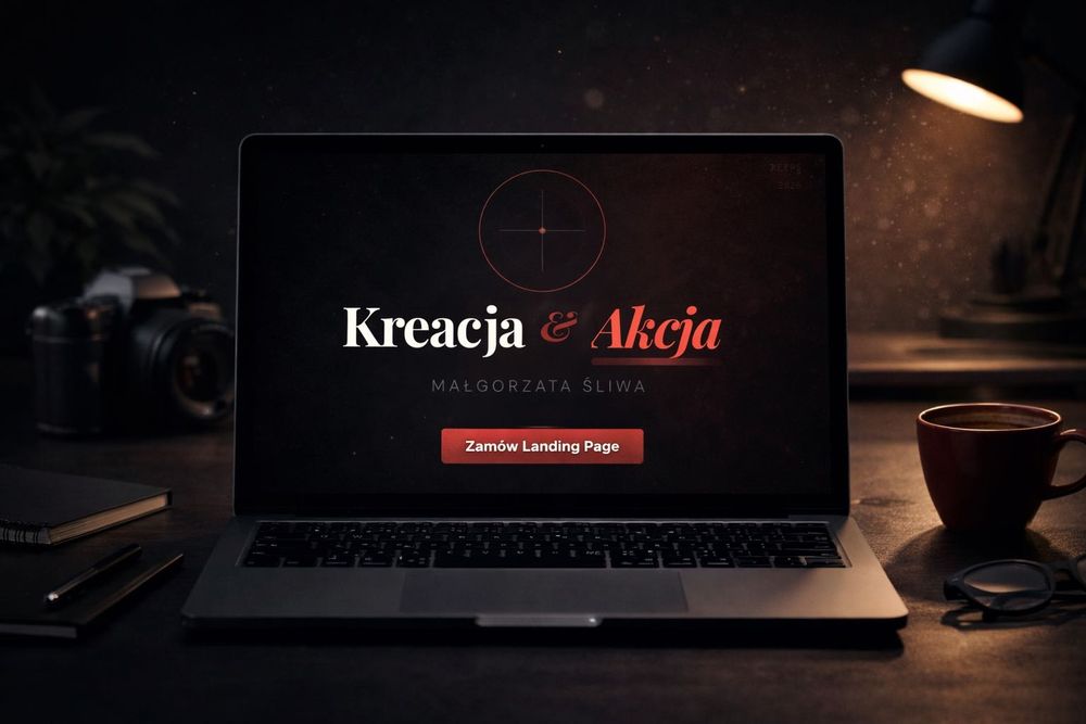 Landing page dla Twojej firmy – 600 zł (cena regularna 1200 zł)