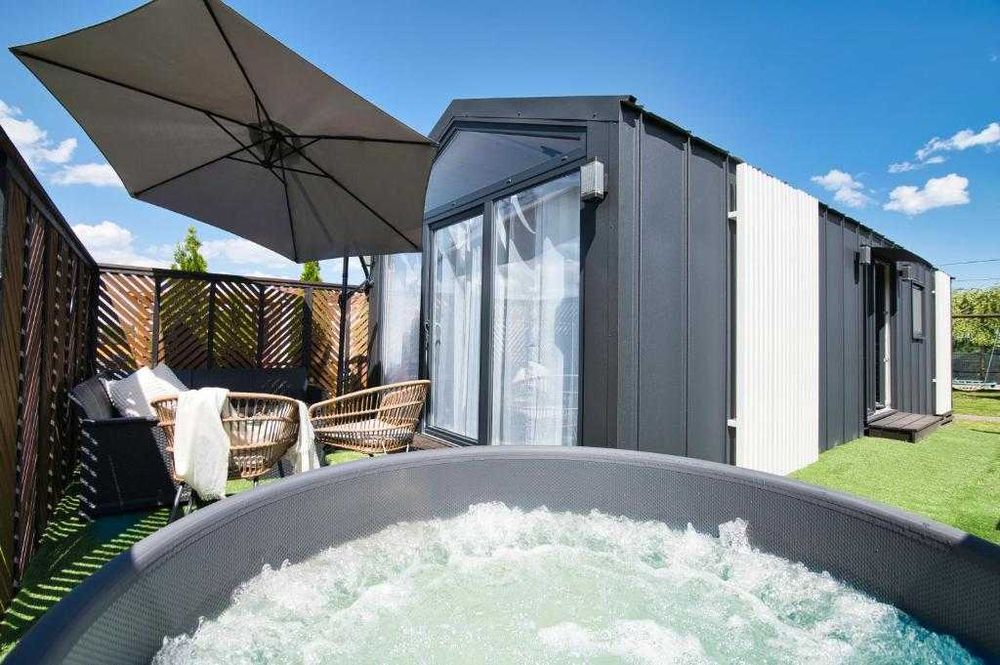 Weekend walentynkowy – domek premium z jacuzzi i SPA