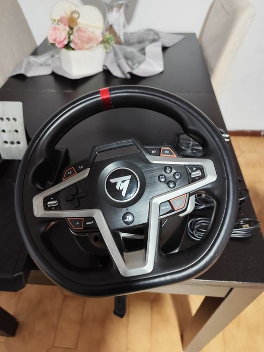 Trustmaster t248 volante pedais + shifter