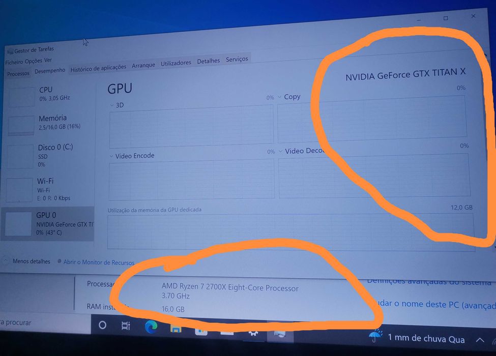 Pc gaming venda/troca ps5 slim/CD