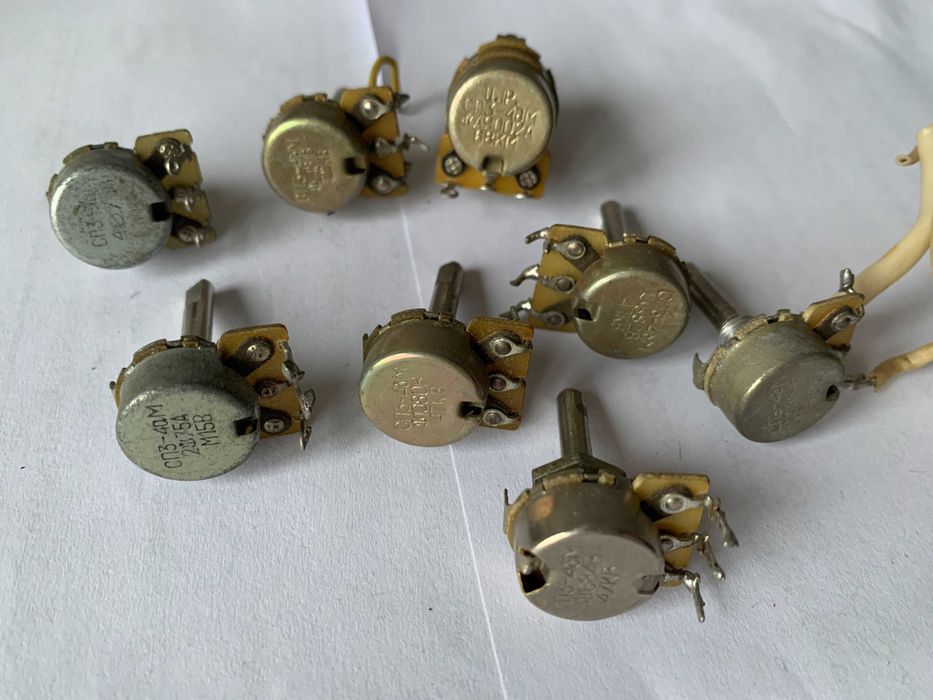 Резисторы СП-1 СП-3 радиодеталь Потенциометры переменные сопротивления