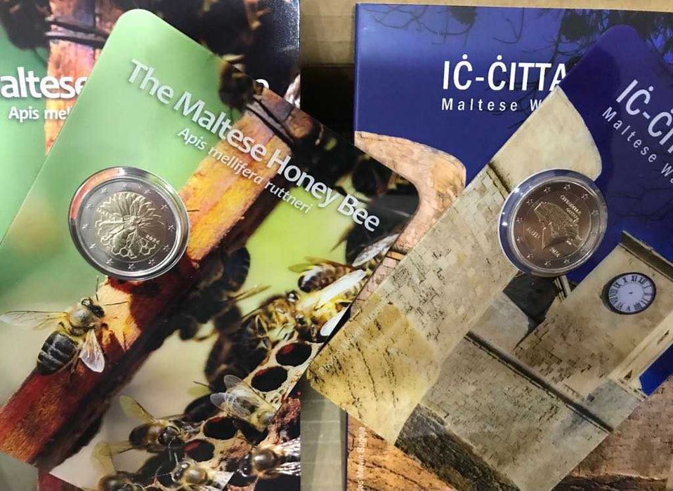 LOTE 4 MOEDAS € 2024 Xutos e Pontapés e MALTA
