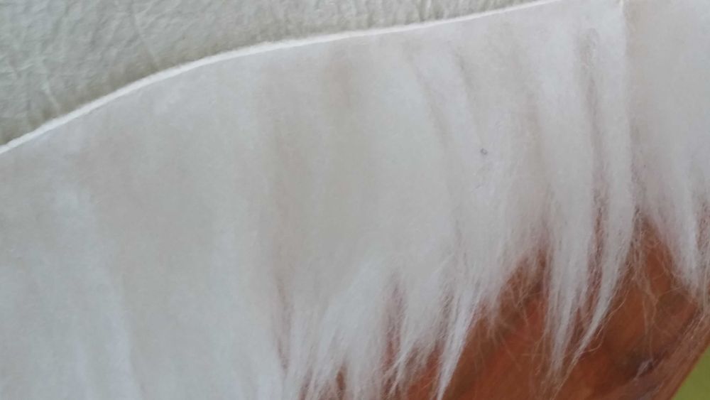 Luksusowa  jagnięca skóra  Biltema  60cm x 95 cm - bdb  !!