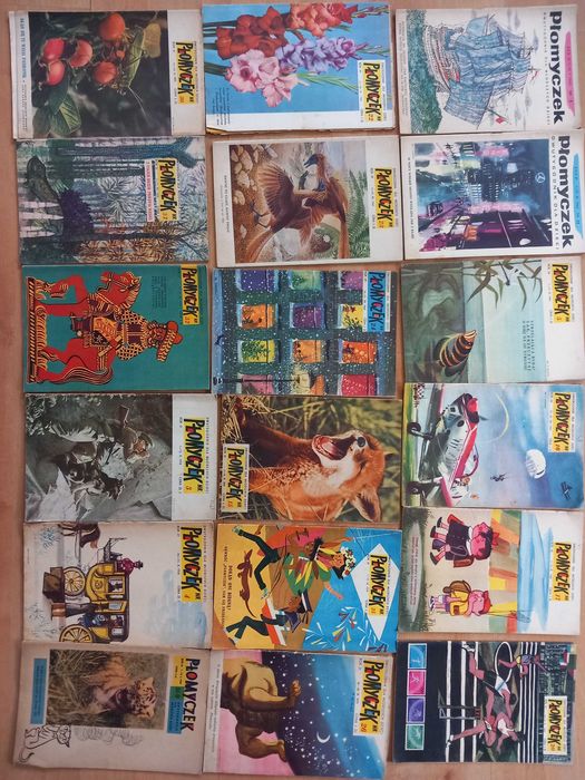 Płomyk Płomyczek Świerszczyk z lat 50 i 60-tych