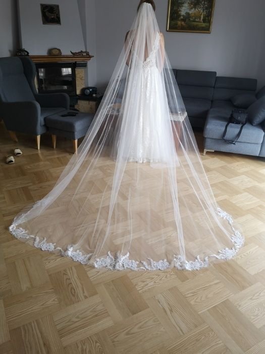 Welon katedralny 270 cm ślub