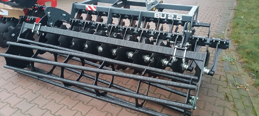 Brona talerzowa talerzówka agregat UniTech 2.2 2.5 2.7 Janpol zamiana