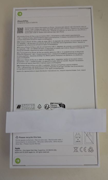 iPhone 16 plus selado