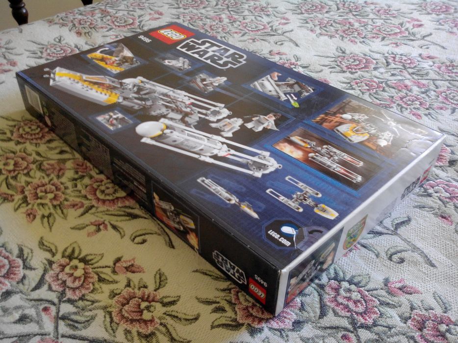 Lego - star wars 9495 - gold leader's y- wing starfighter - novo/raro