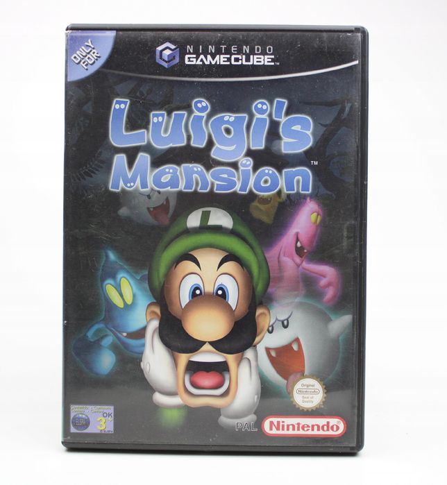 Luigi's Mansion Nintendo GameCube pudełkowa