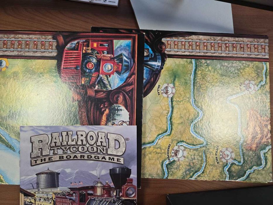 Railroad Tycoon gra planszowa wersja angielska