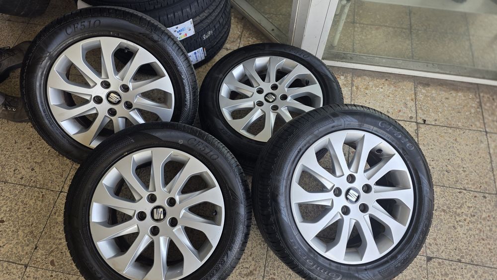 Jantes 16" Furacão 5x112 com pneus