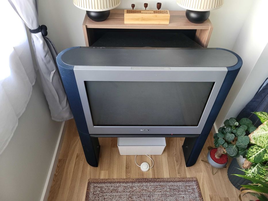 Sony Trinitron 28" CRT TV with Stand