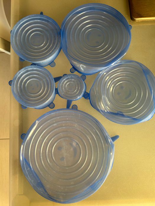 Tampas de silicone para caixas