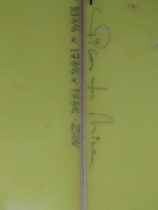 Prancha Surf Semente, Shape pelo Picos para o Mica - colecionadores