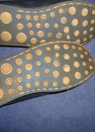 мокасины кожа