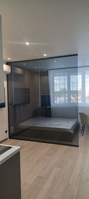 Межкомнатные стеклянные перегородки