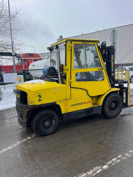 Wózek widłowy Hyster, Kabina, Przesuw, 5 TON !!!