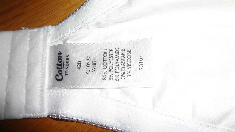 Biustonosz Cotton Traders 95D, bawełna bez fiszbin