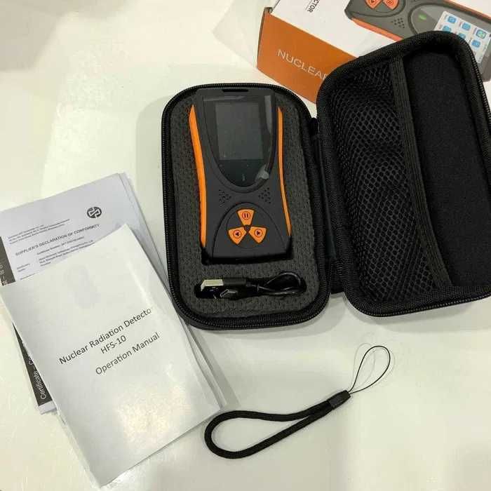 Дозиметр радіації (лічильник гейгера)  Nectronix HFS-10 на акумуляторі