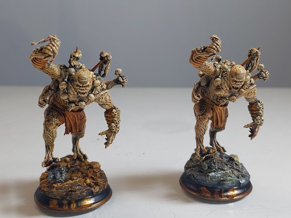 Figurka mumii, potwór. Blood bowl lub warhammer. Wydruk 3D