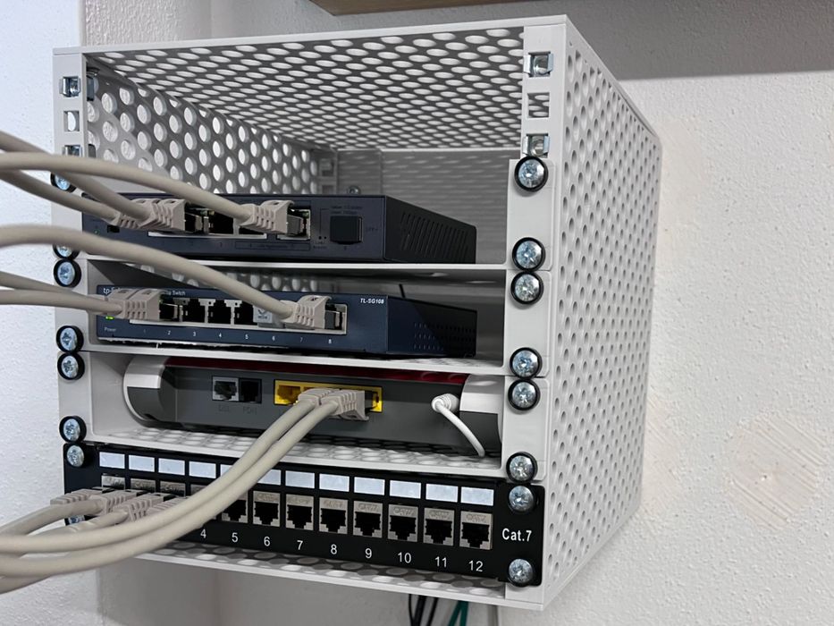 Корпус для 10-дюймовой стойки (5U) модульный