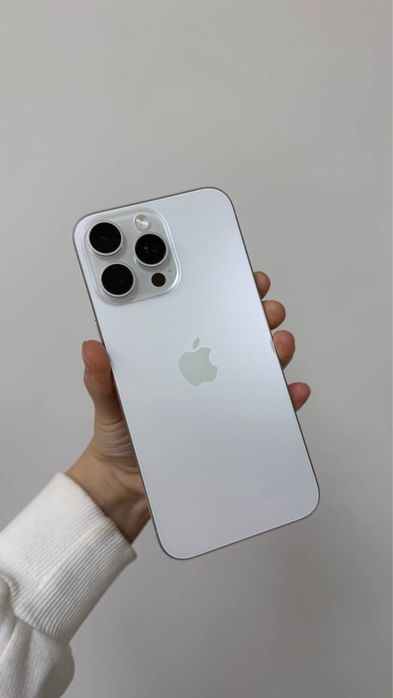 Iphone 15 Pro Max 256 gb 91%(silver  titanium)