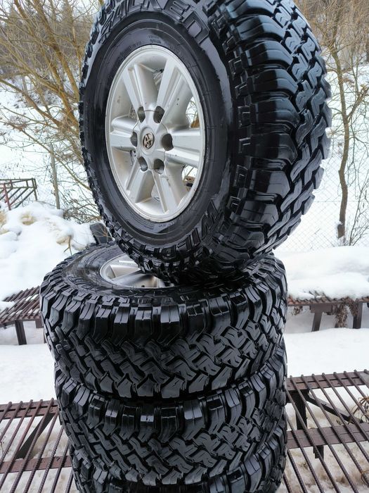 Болотна резина 265/75 r15 диски 6 139.7 оригінал тойота хайлюкс