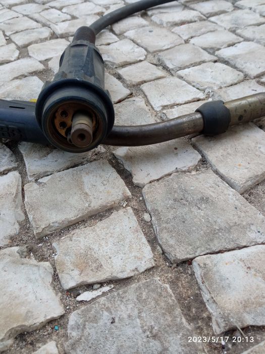 Tocha completa para MIG MAG com o comprimento de 3 metros