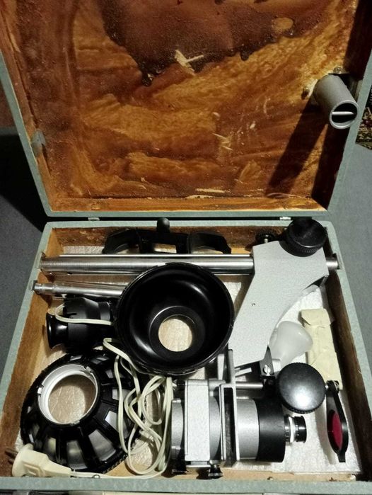 Фотозбільшувач та глянцеватель + лампа