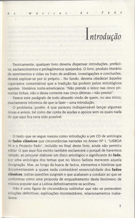 As Músicas Do Fado – Edição fac-símile de 1994