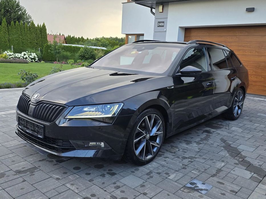 Skoda Superb Sportline/serwis_ASO/4X4/kamera/hak/panorama