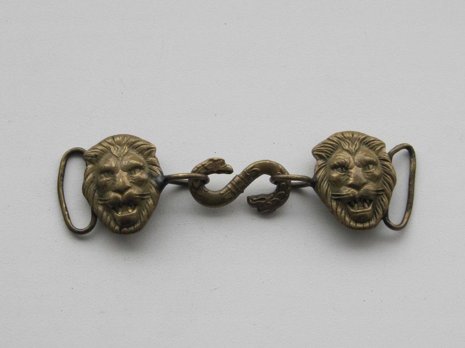 Пряжка от ремня для кортика ВМФ "Злые львы"