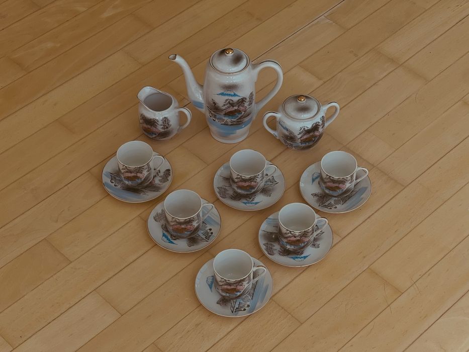 Chinese Eggshell Tea Set64551616090115122
