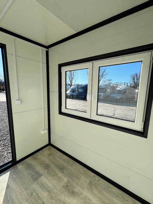 Pawilon 2,5x2 z Płyty 120mm Stróżówka Portiernia Kiosk Biuro Producent