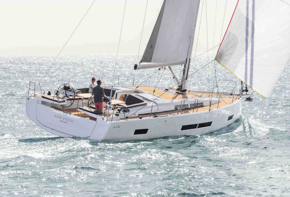 Jacht Hanse 460. Łódź żaglowa.