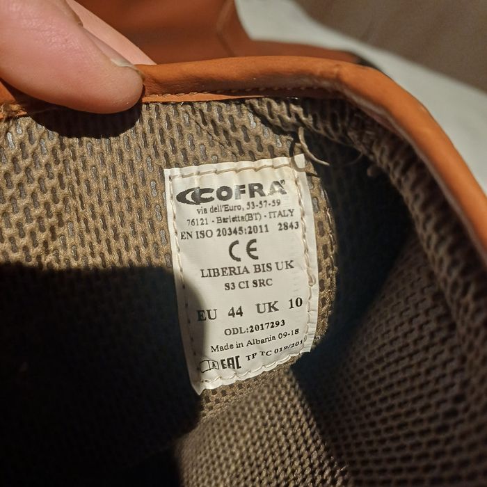 Buty zimowe robocze COFRA Liberia Bis UK rozm.44