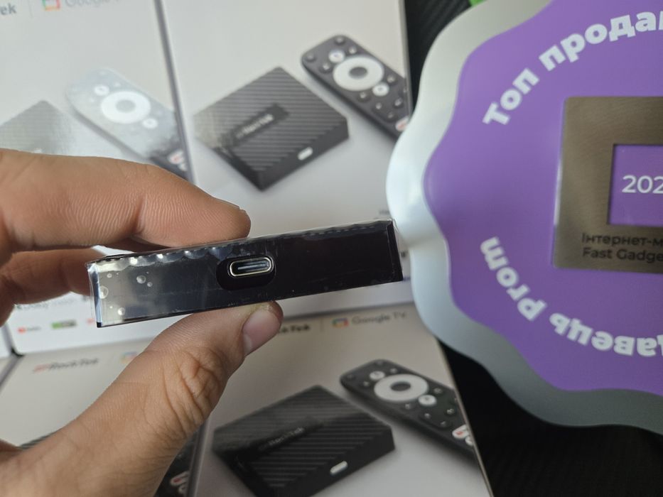 Смарт приставка RockTek GB1 2/32 ГБ, Realtek RTD1315, Netflix 4K