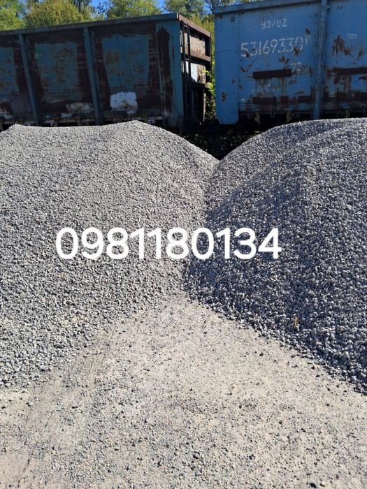 Песок щебень отсев шлак Пісок Відсів Щебінь від 1 до 30 т