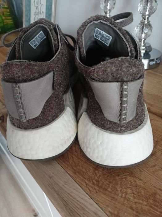 Buty adidas NMDC2 45 i 1/3 filcowe brązowe