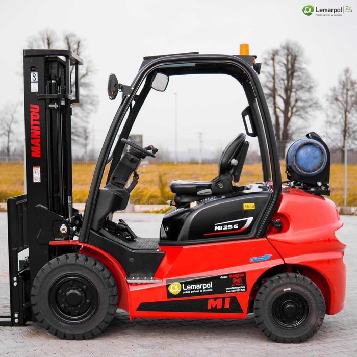 Nowy wózek widłowy Manitou Mi25G - na stanie