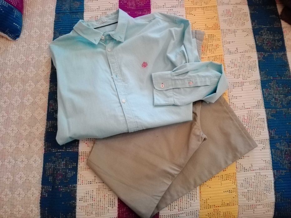 Conjunto Camisa + Calças para Homem Springfield NOVAS