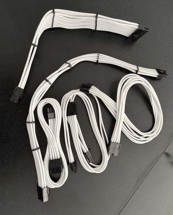 Cabos CableMod Classic ModMesh Cable Extension Kit Branco