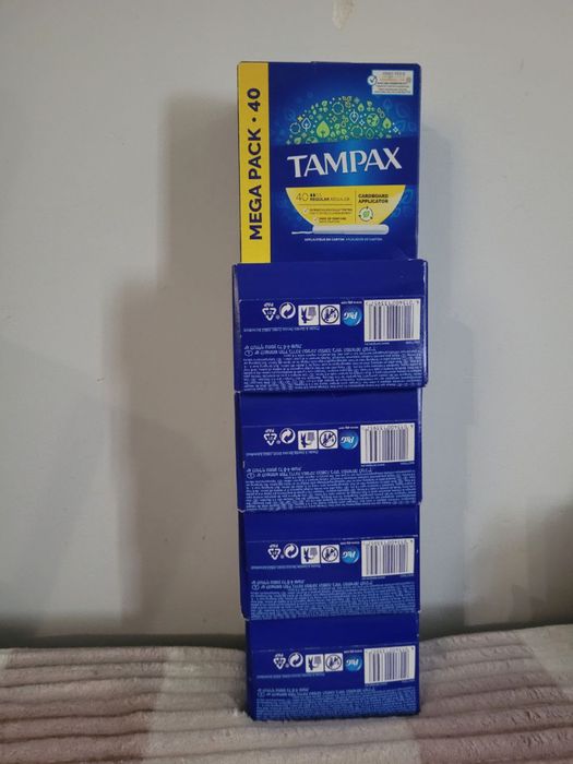 Tampax Regular Tampony Z Aplikatorem Nie Plastikowy 40szt.