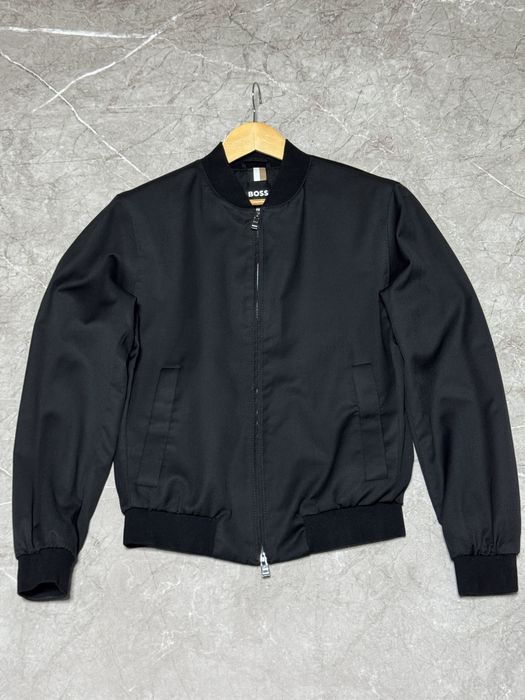 Вовняний бомбер BOSS (оригінал, нова колекція)