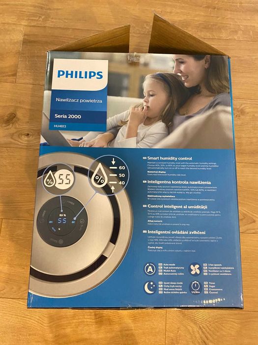 Nawilżacz powietrza  PHILIPS HU4813/10 seria 2000 STAN IDEALNY