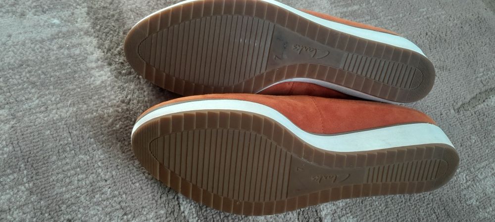 Туфлі Claks замш устілка 26.5 см