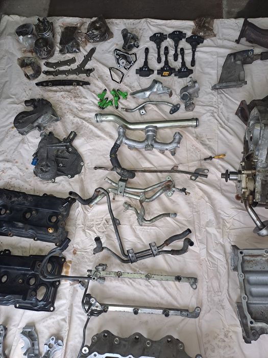 Części silnika VQ35HR infiniti nissan, wał, głowica, blok, wałki,