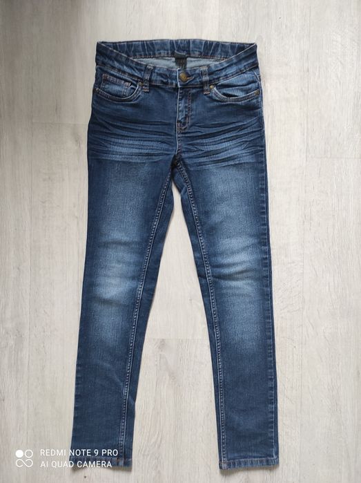 Jeansy skinny rozmiar 146